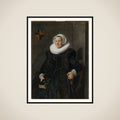 Maritge Claesdr Voogt (1577-1644), Wife of Pieter Jacobsz Olycan, Burgomaster of Haarlem framed