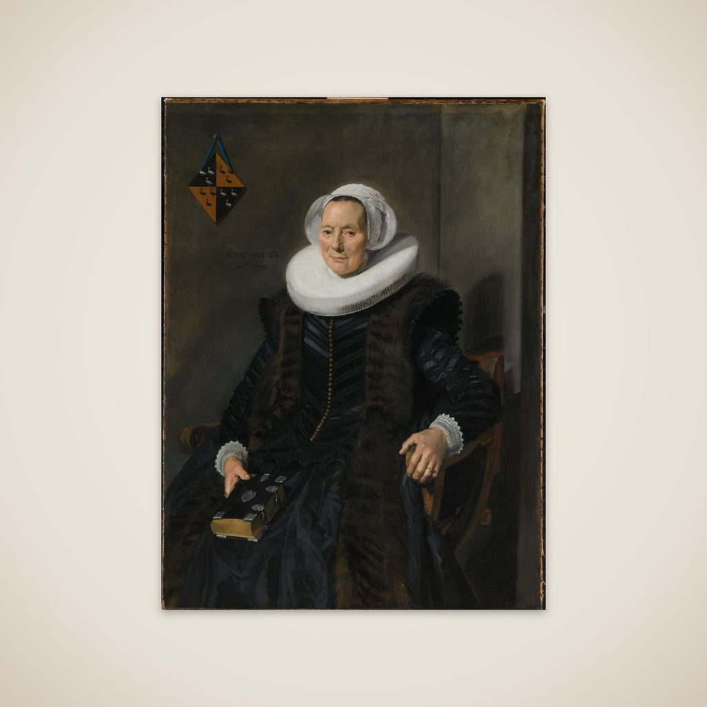 Maritge Claesdr Voogt (1577-1644), Wife of Pieter Jacobsz Olycan, Burgomaster of Haarlem unframed print