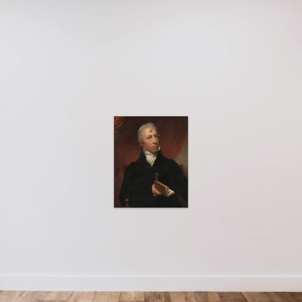 Cornelis Apostool (1762-1844), First Director (1808-1844) of the Koninklijk Museum, later Rijks Museum, Amsterdam unframed — shown to scale