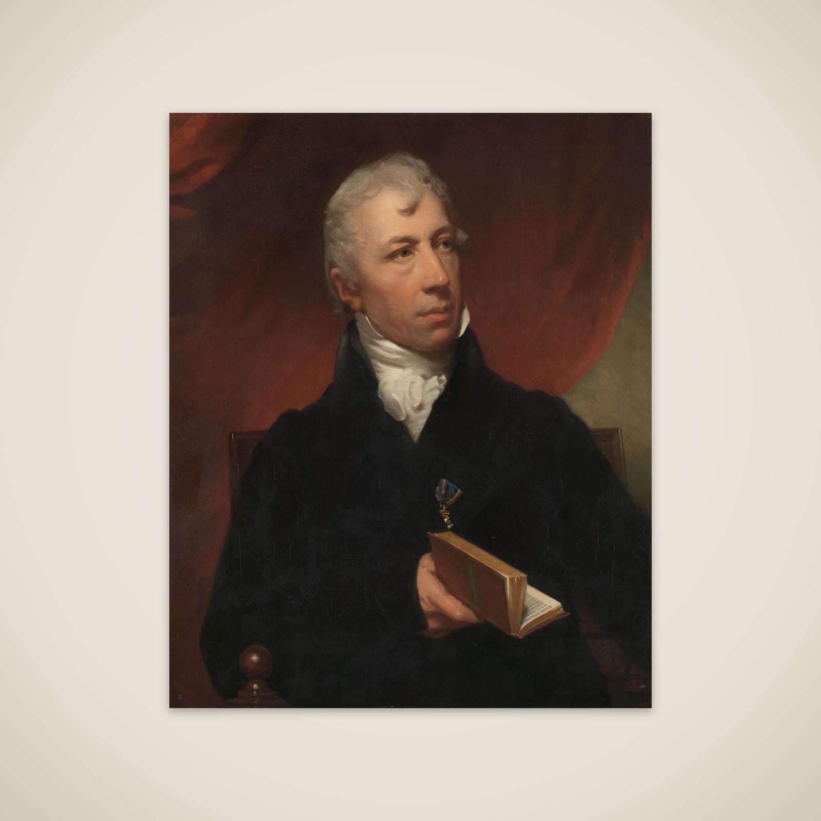 Cornelis Apostool (1762-1844), First Director (1808-1844) of the Koninklijk Museum, later Rijks Museum, Amsterdam unframed print