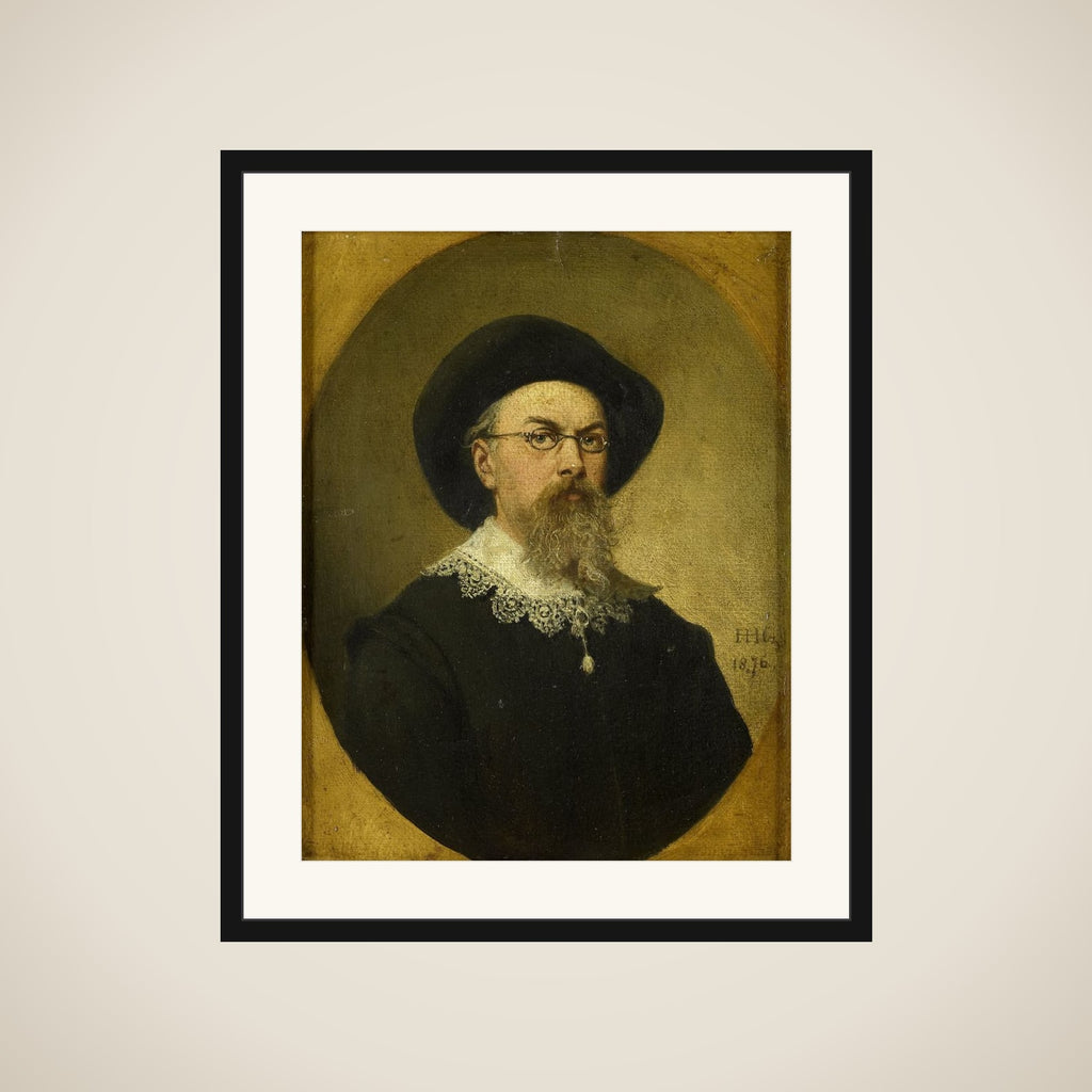 Self Portrait framed