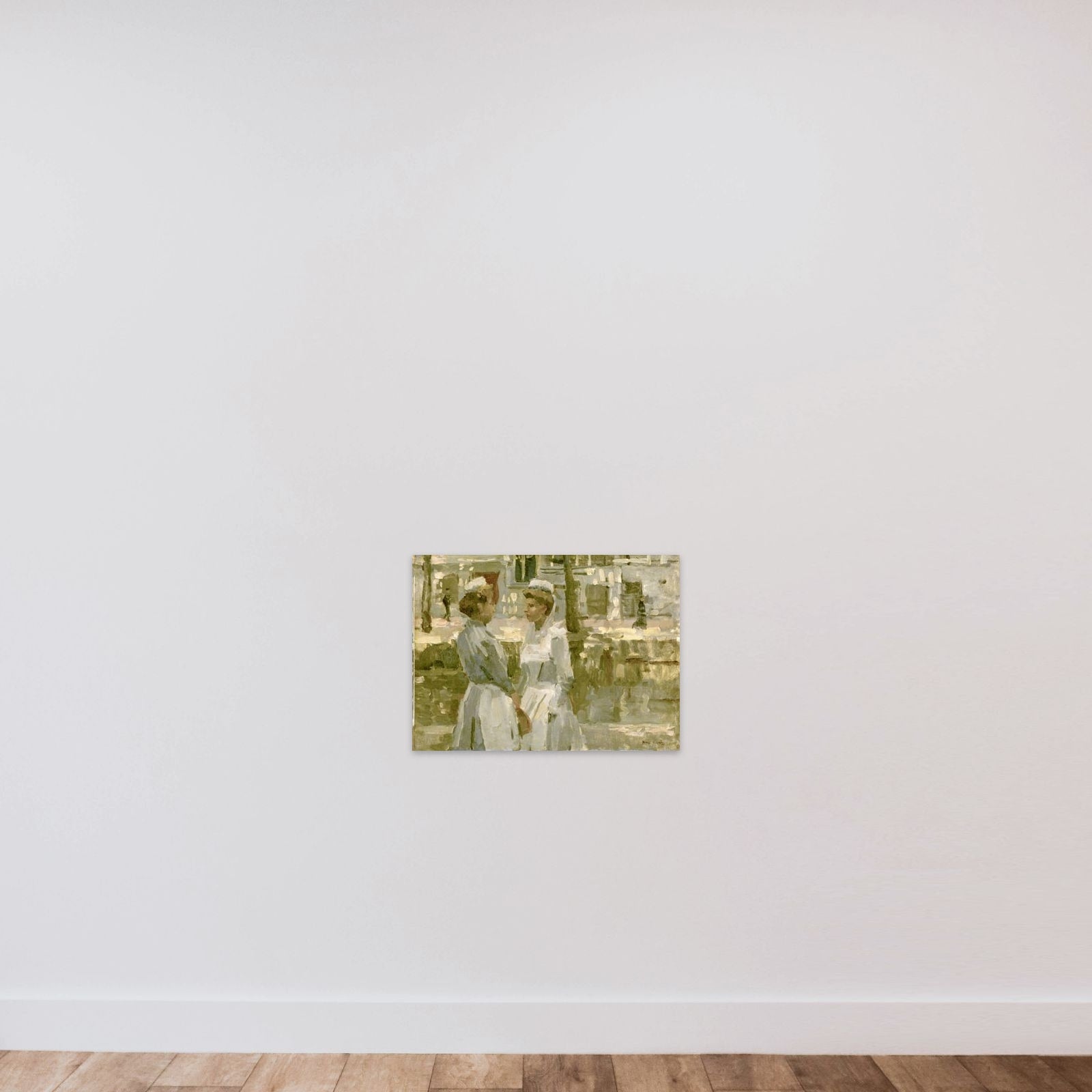 Amsterdam Household Maids unframed — shown to scale
