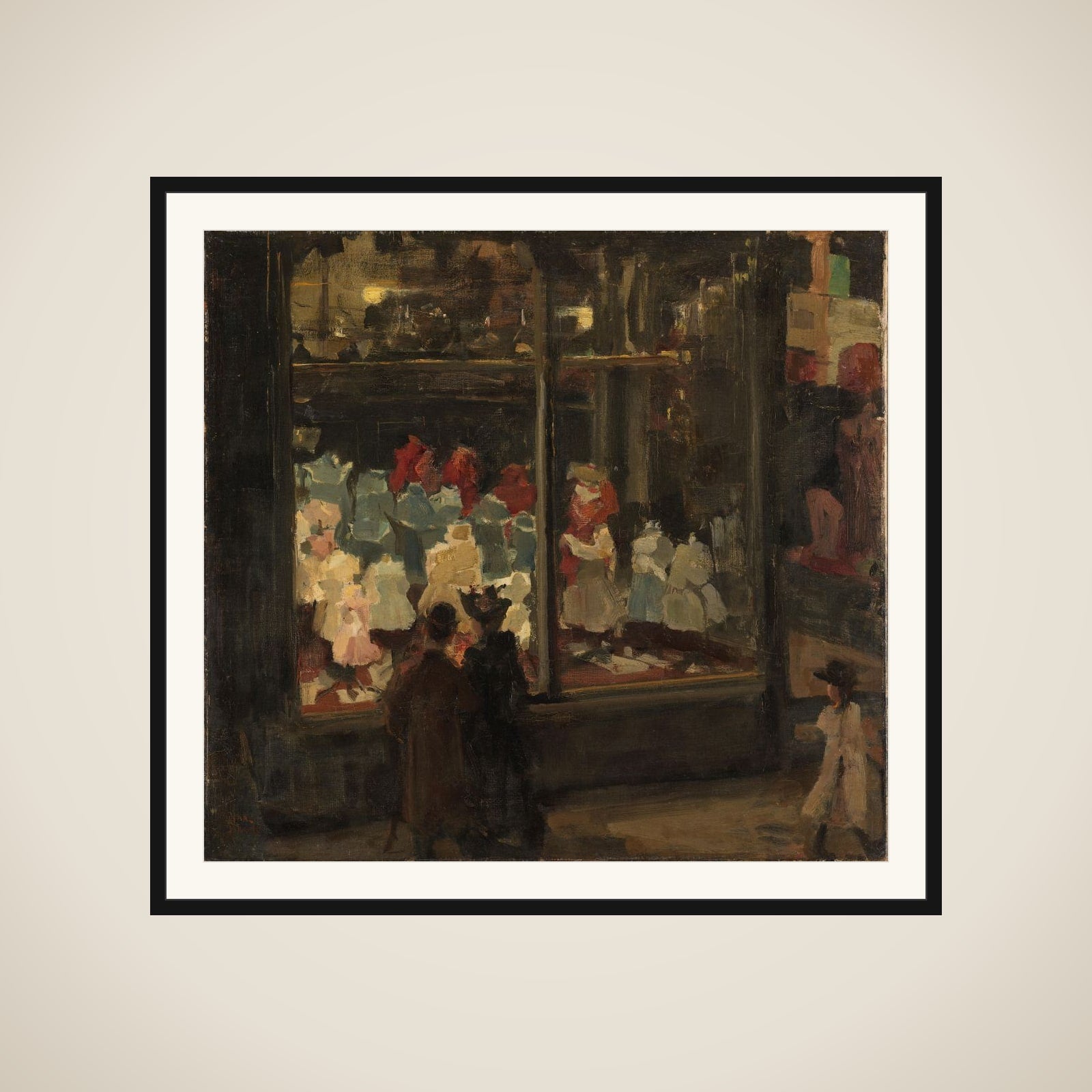 A Shop Window framed