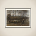 The Sand Bargeman framed