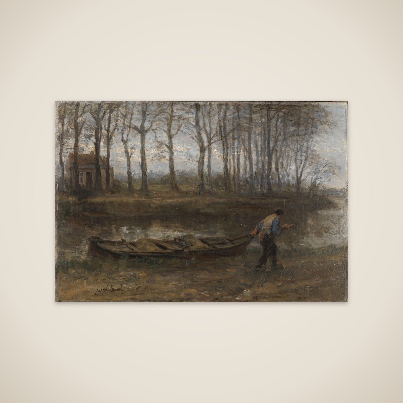 The Sand Bargeman unframed print