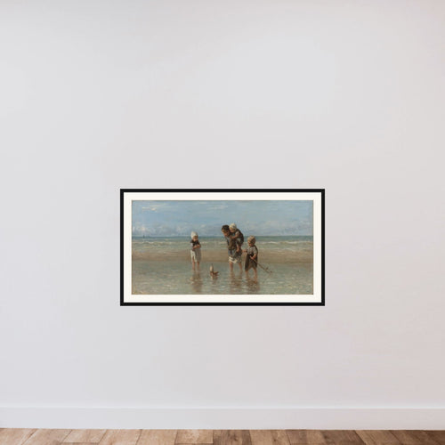 Children of the Sea framed — shown to scale