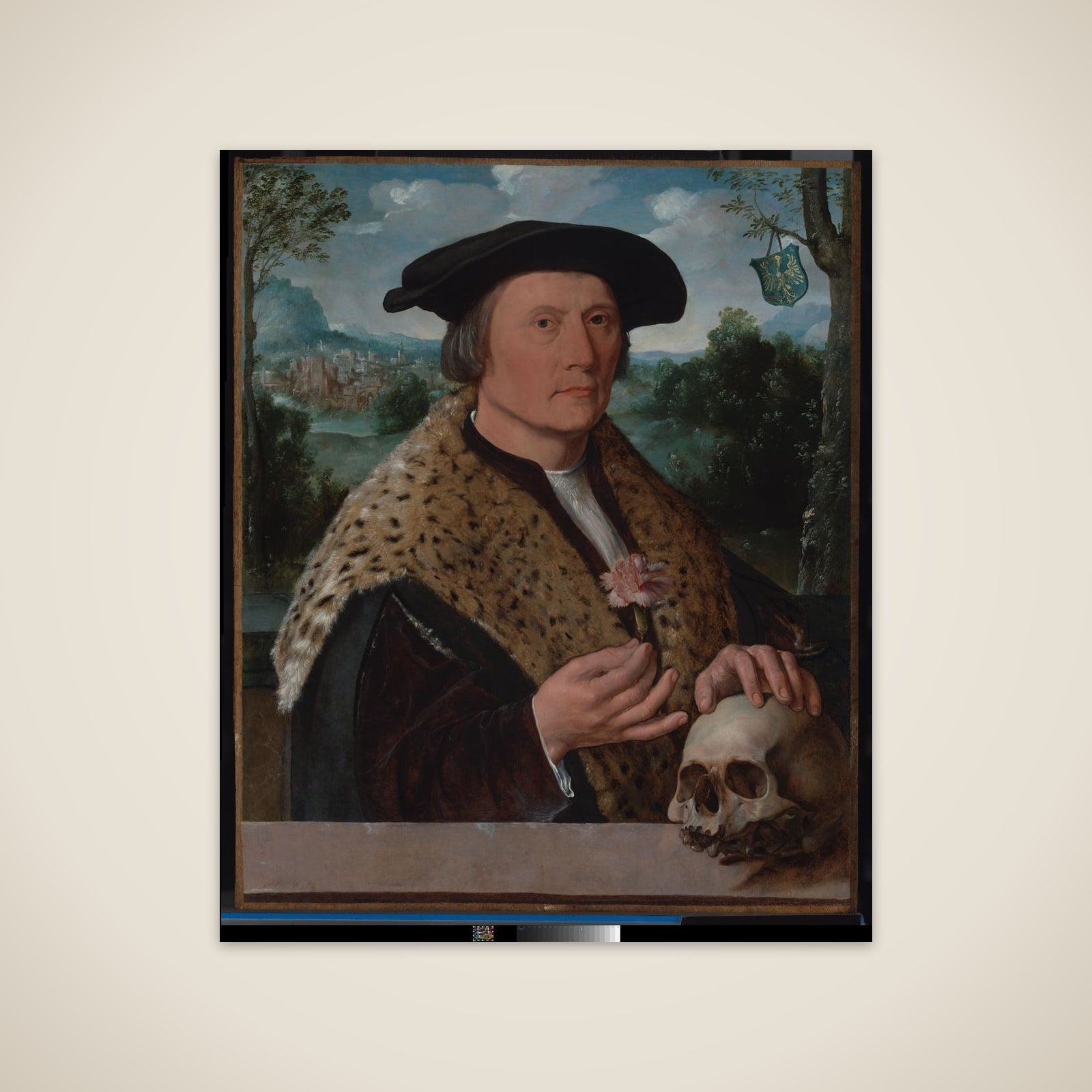 Pompeius Occo (1483-1537), Banker, Merchant and Humanist unframed print