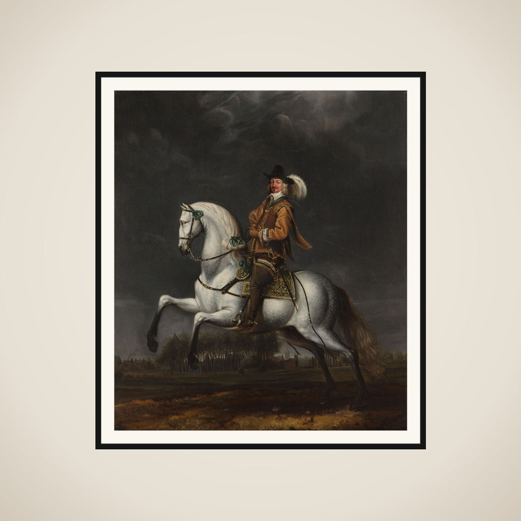 Portrait of Johan Wolfert van Brederode (1599-1655) framed