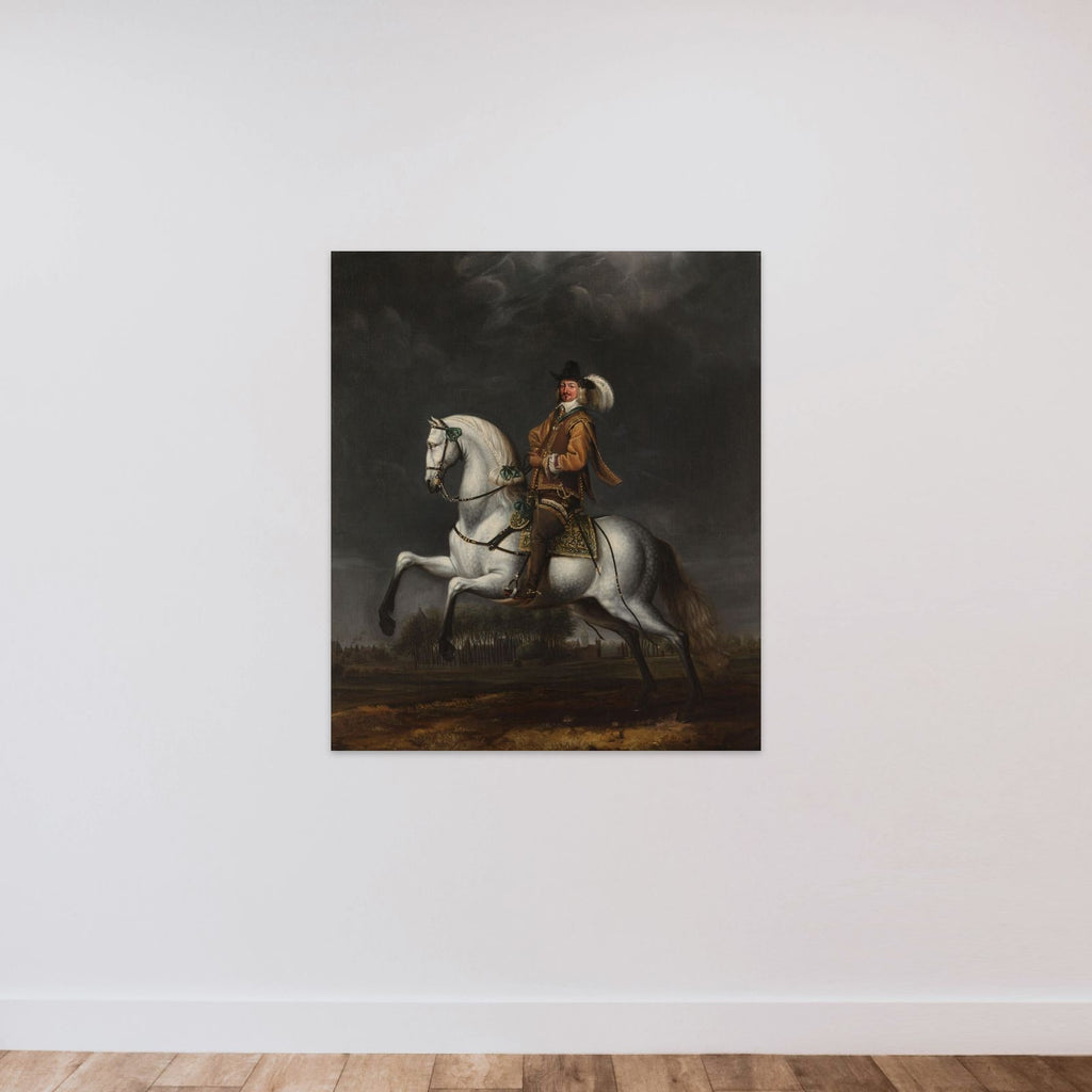 Portrait of Johan Wolfert van Brederode (1599-1655) unframed — shown to scale