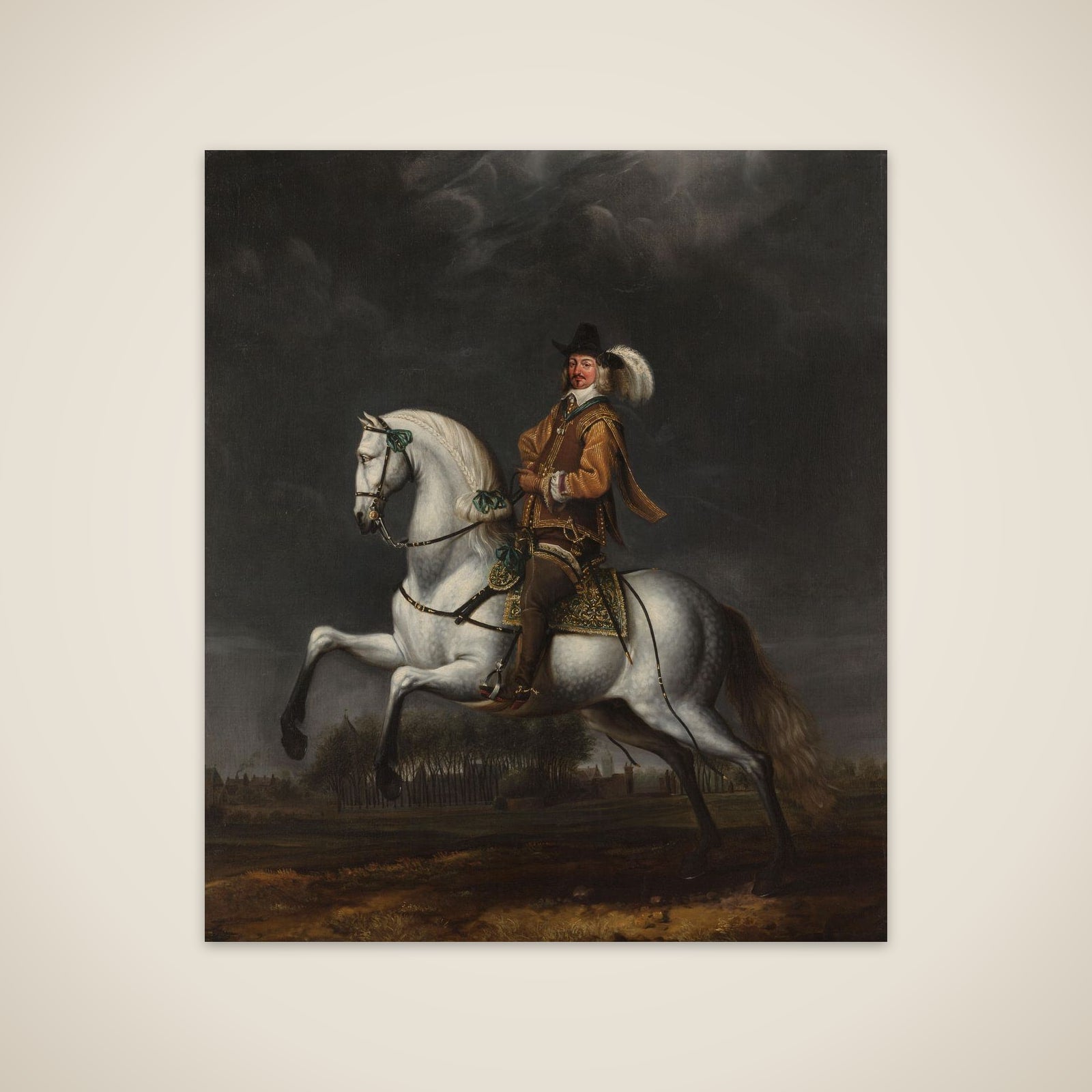 Portrait of Johan Wolfert van Brederode (1599-1655) unframed print