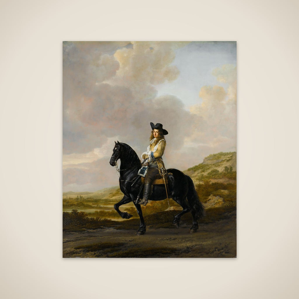 Portrait of Pieter Schout (1640-69) unframed print