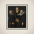 Group Portrait of an Unidentified Board of Governors framed