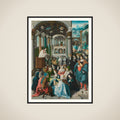 The Calling of Saint Anthony framed