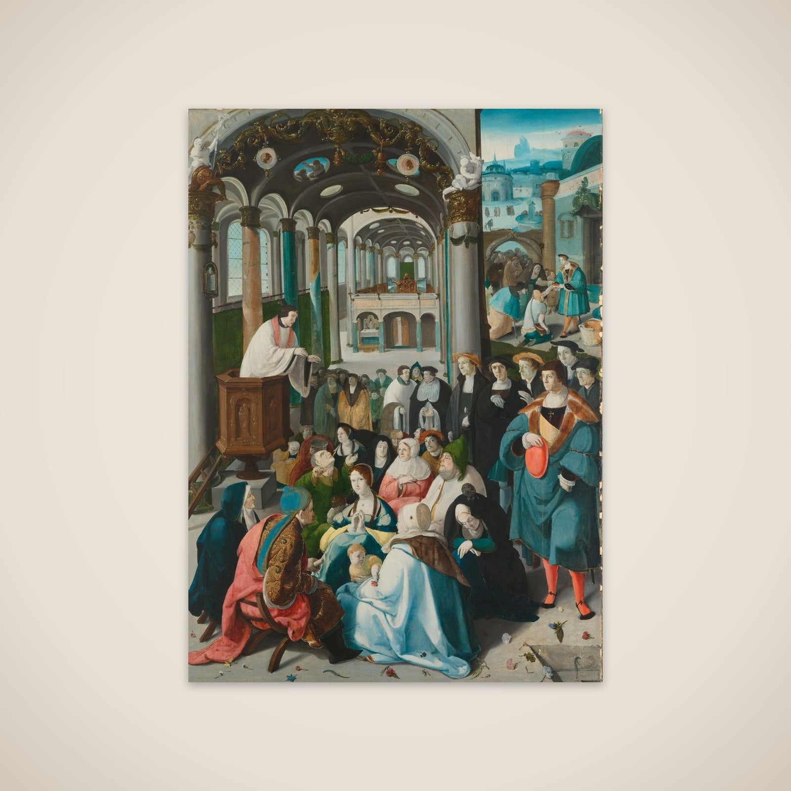 The Calling of Saint Anthony unframed print
