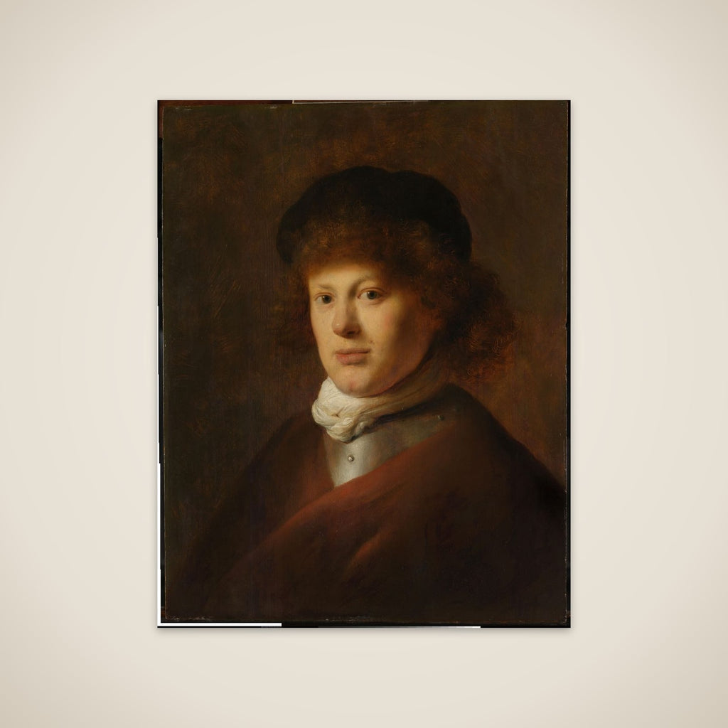 Portrait of Rembrandt van Rijn unframed print