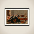 The Musical Gathering framed