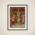 The Flagellation framed