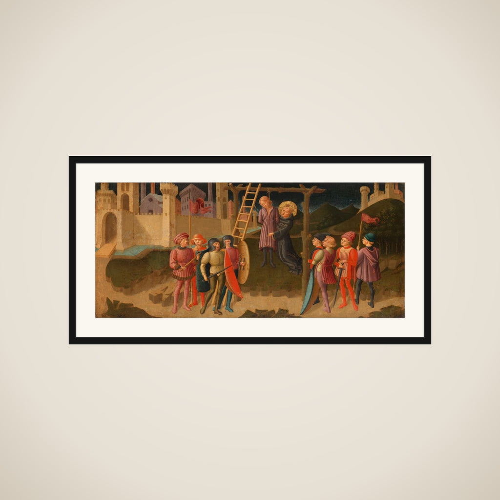 Saint Nicholas Saving a Hanged Man framed