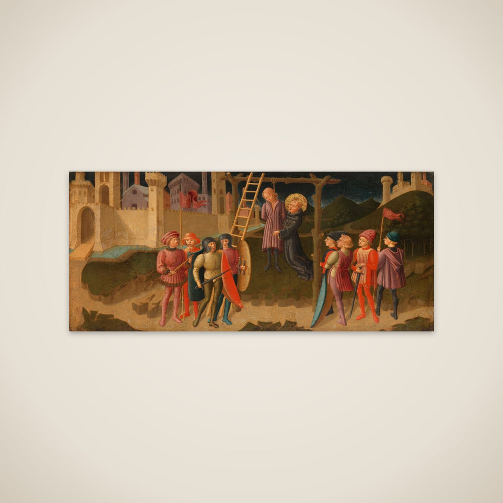 Saint Nicholas Saving a Hanged Man unframed print