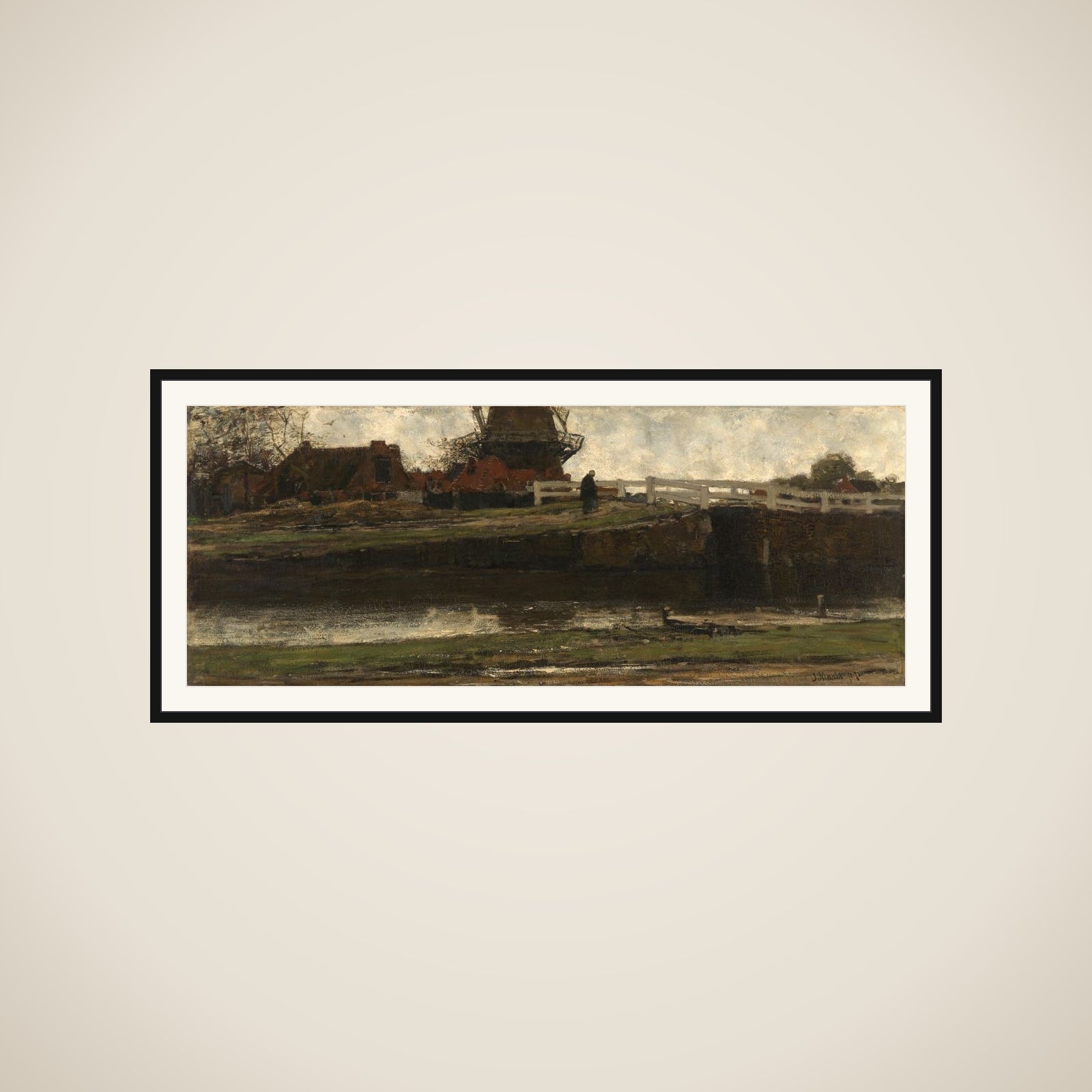 The Truncated Windmill framed