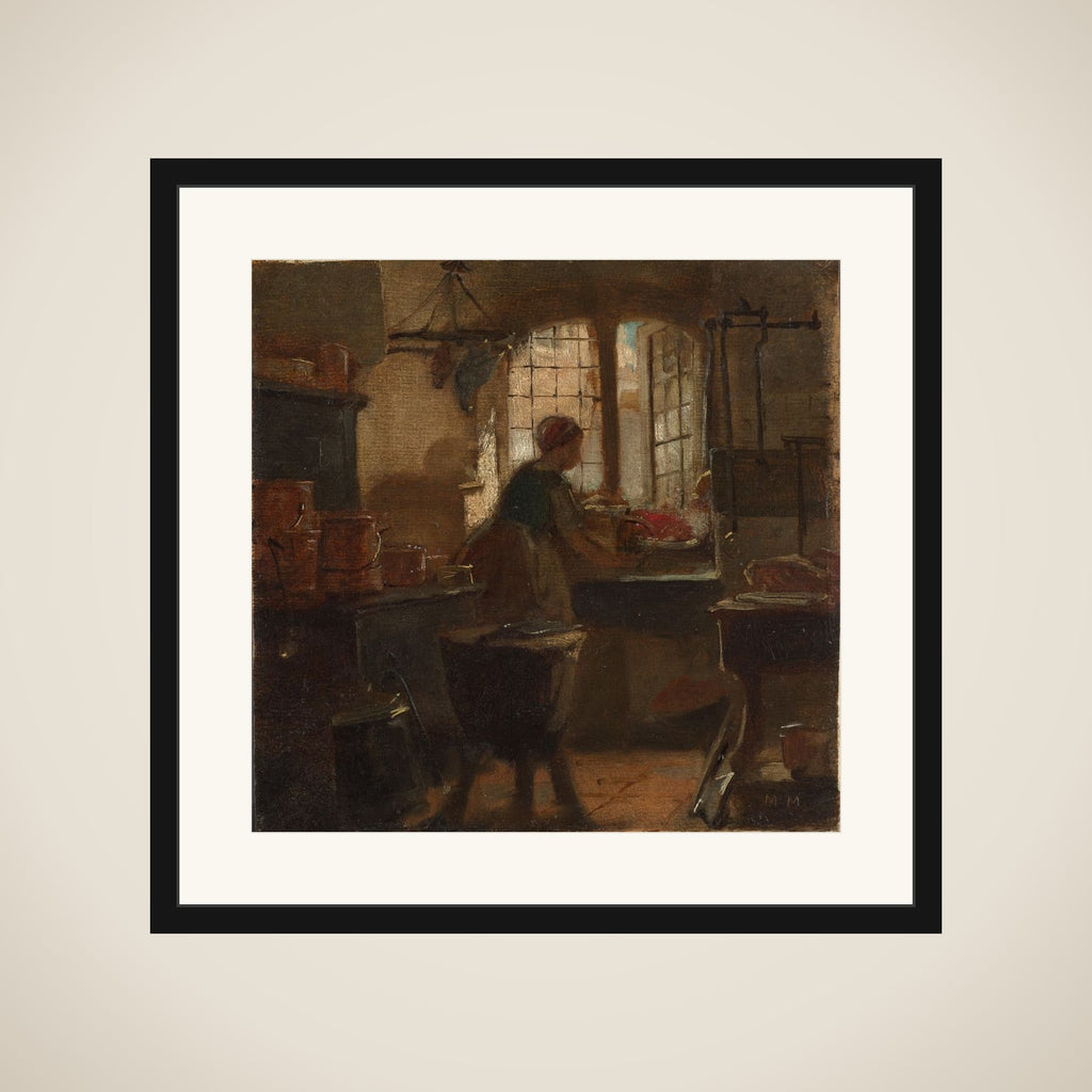 Kitchen framed