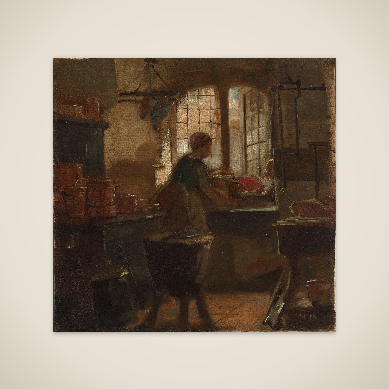 Kitchen unframed print