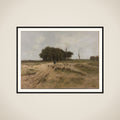 On the Heath near Laren framed