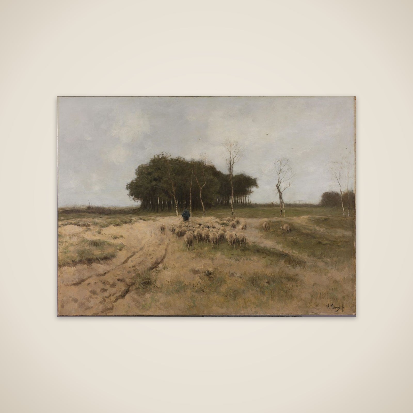 On the Heath near Laren unframed print