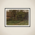 The Vegetable Garden framed
