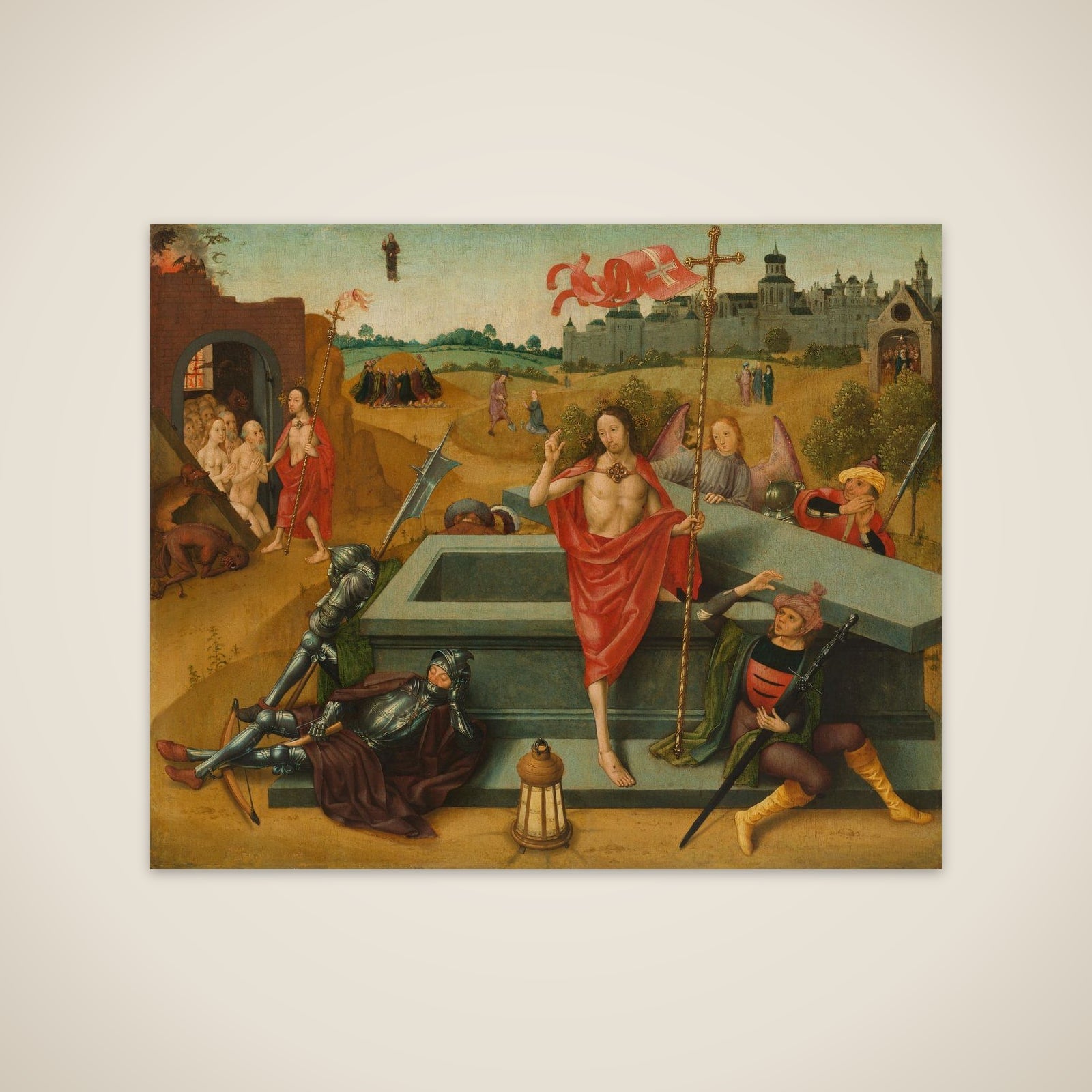 Resurrection of Christ unframed print