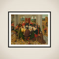 Last Supper framed