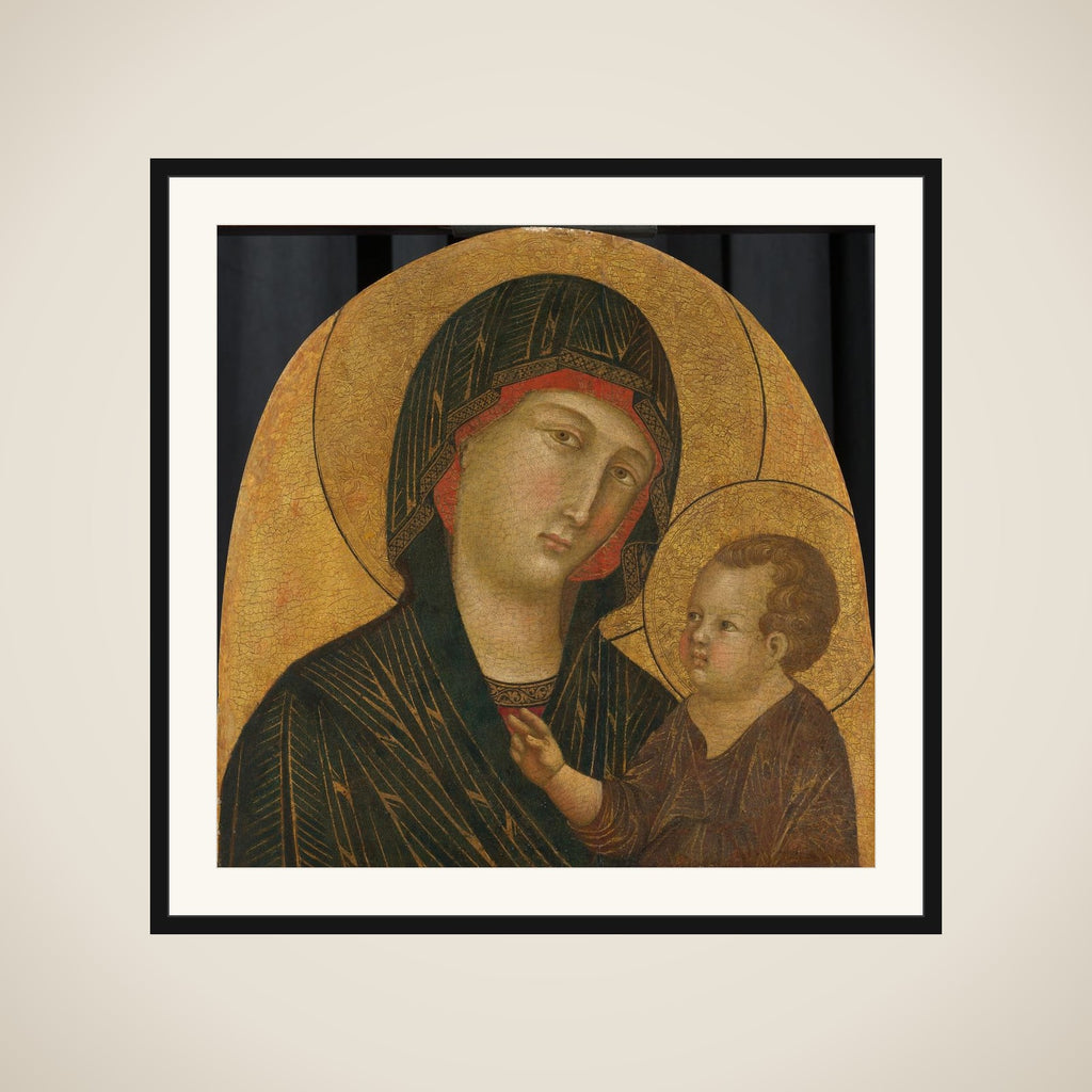Madonna and Child framed