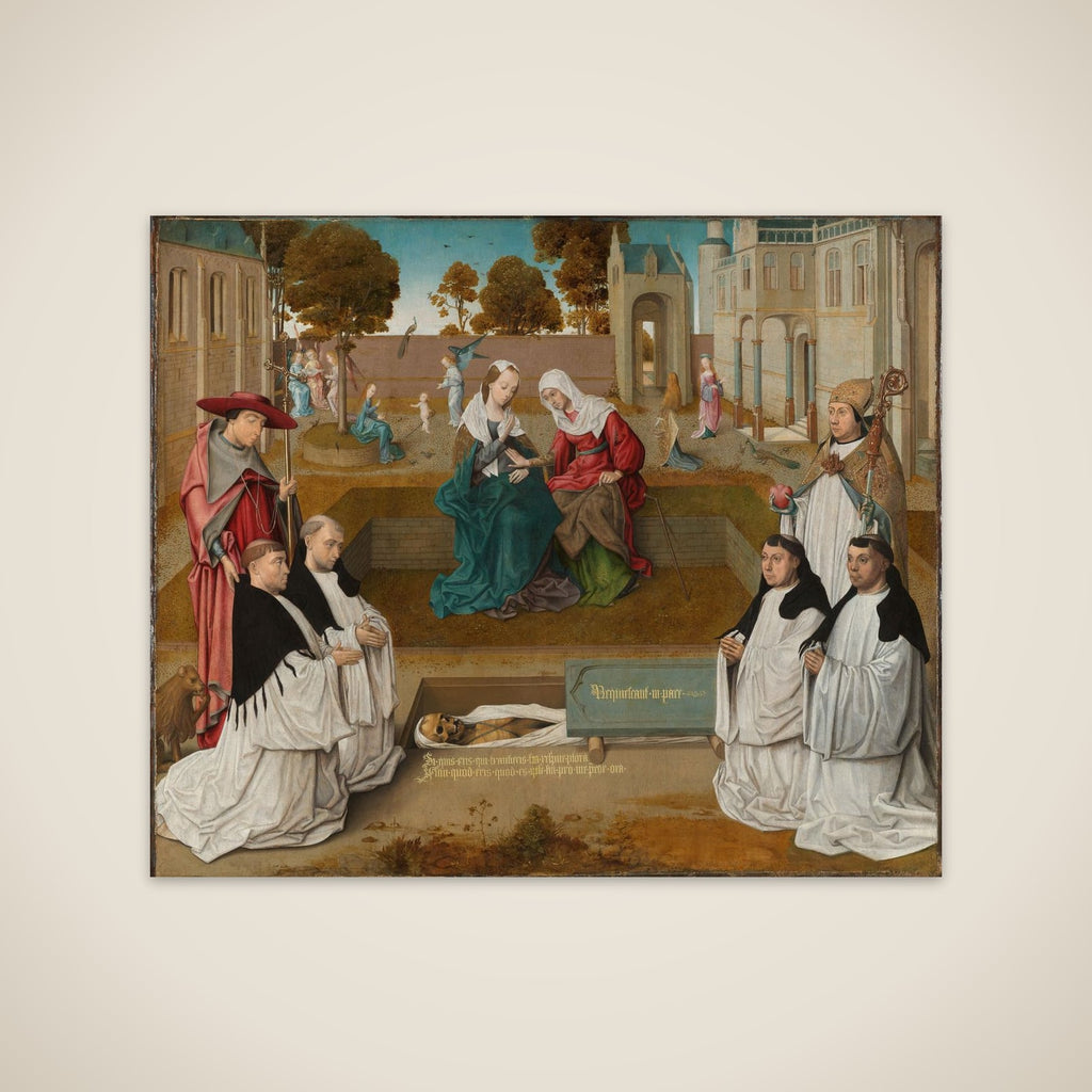 Memorial tablet unframed print
