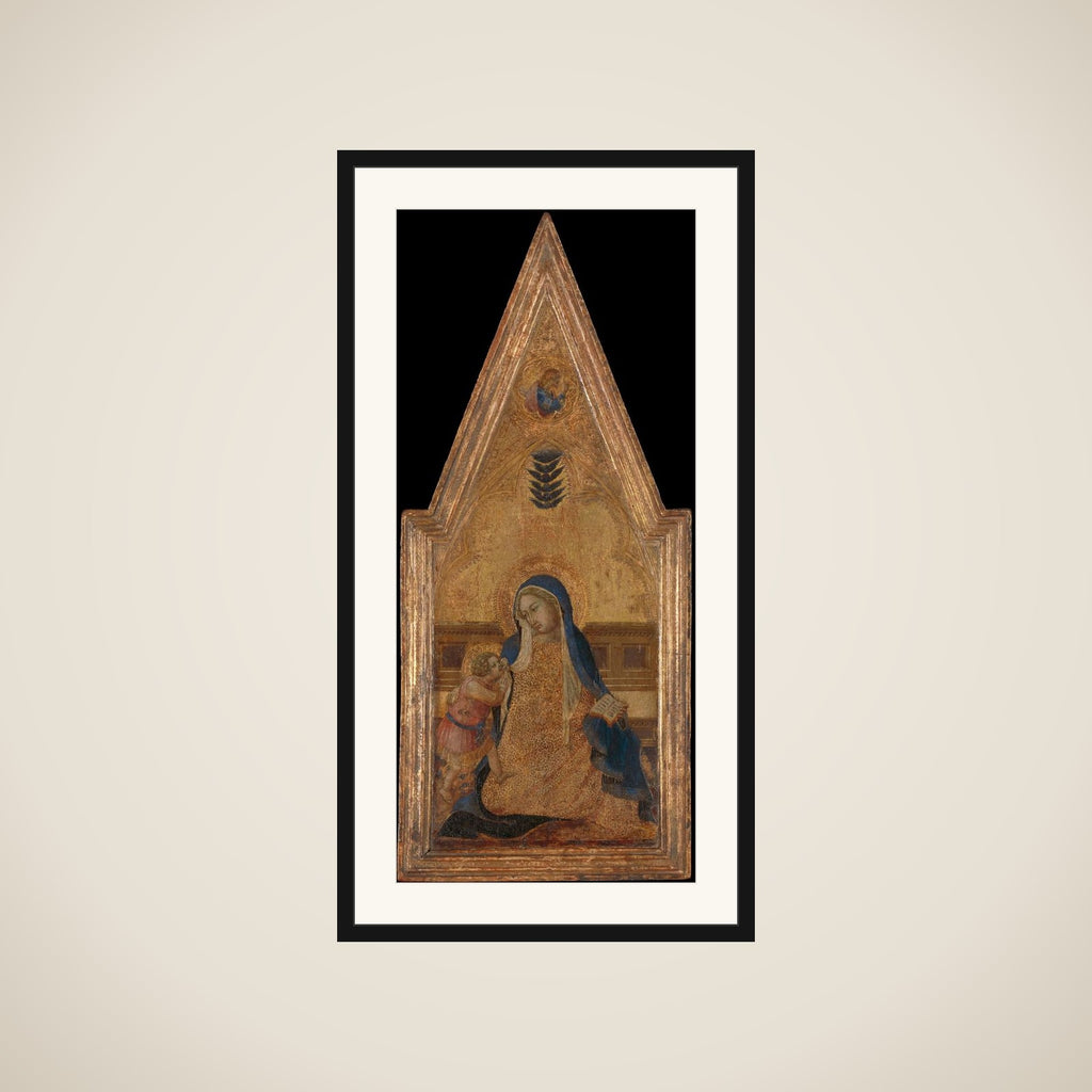 Madonna of Humility framed