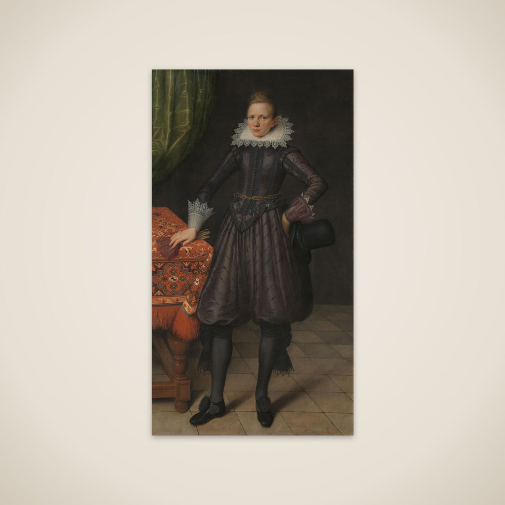 Portrait of Sir Peter Courten (1599-1624) unframed print