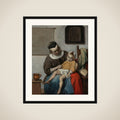 The Sick Child framed