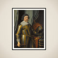 Portrait of Frederik Hendrik (1584-1647), Prince of Orange framed