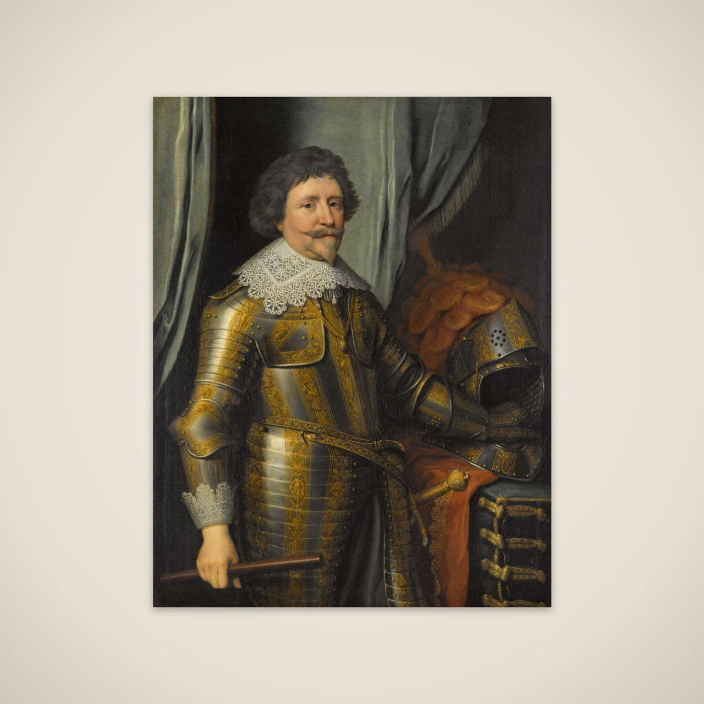 Portrait of Frederik Hendrik (1584-1647), Prince of Orange unframed print