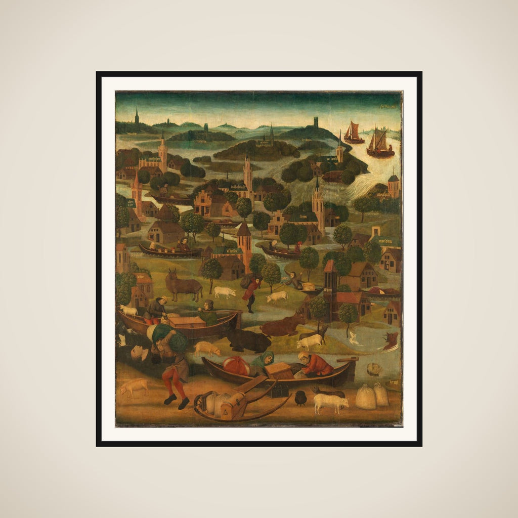 The Saint Elizabeth’s Day Flood framed