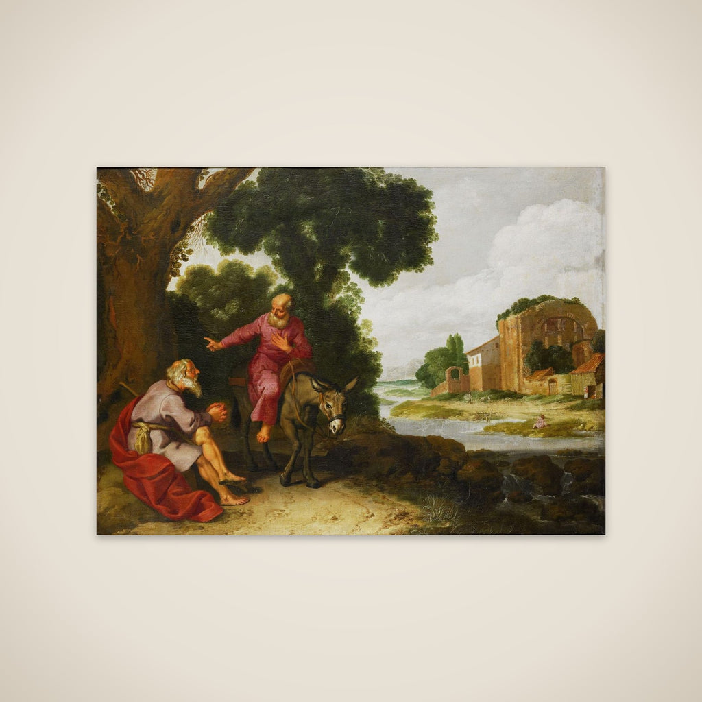The Prophet of Bethel Meets the Man of God from Judah unframed print