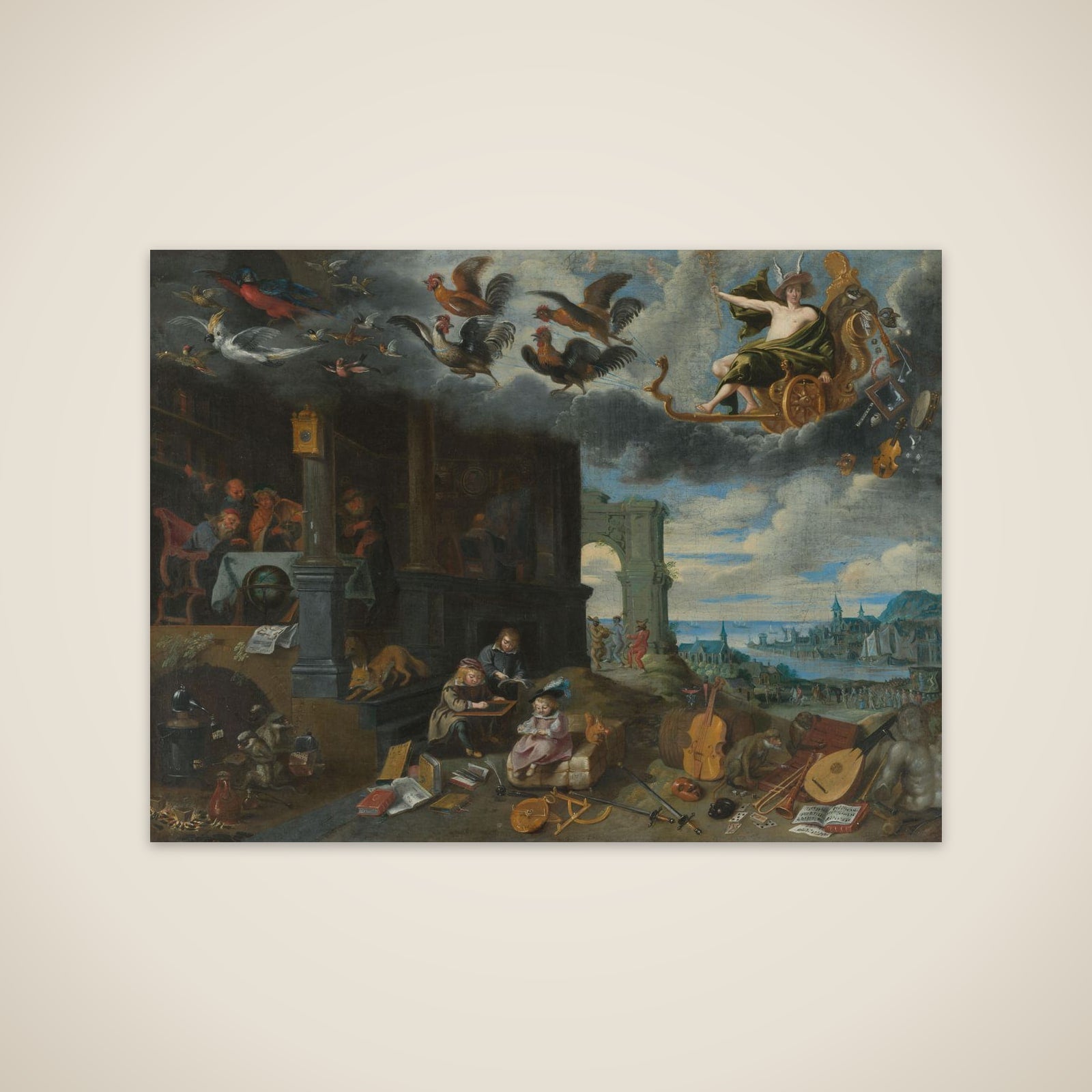 The Children of the Planet Mercury unframed print