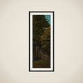 View in a Forest, Outer Left Wing of a Triptych framed
