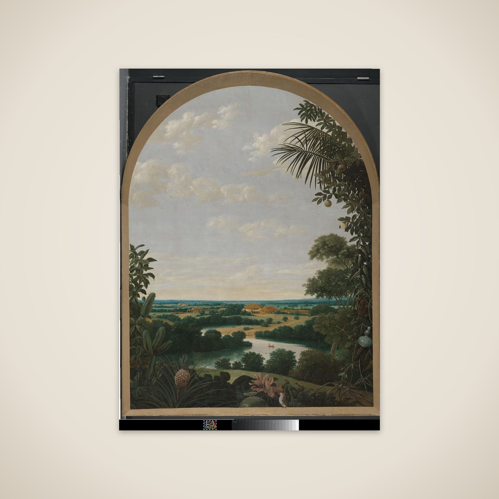 Landscape in Dutch Brazil unframed print