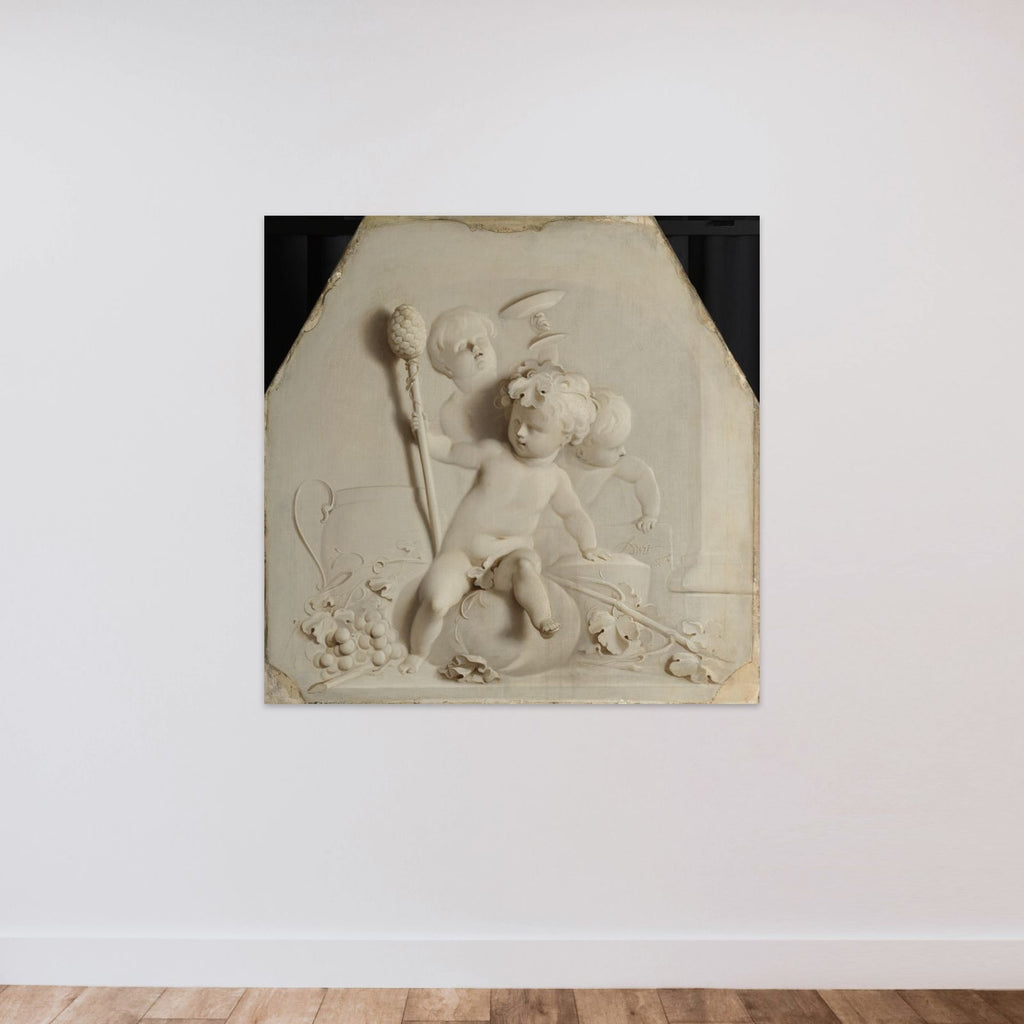 The Autumn unframed — shown to scale