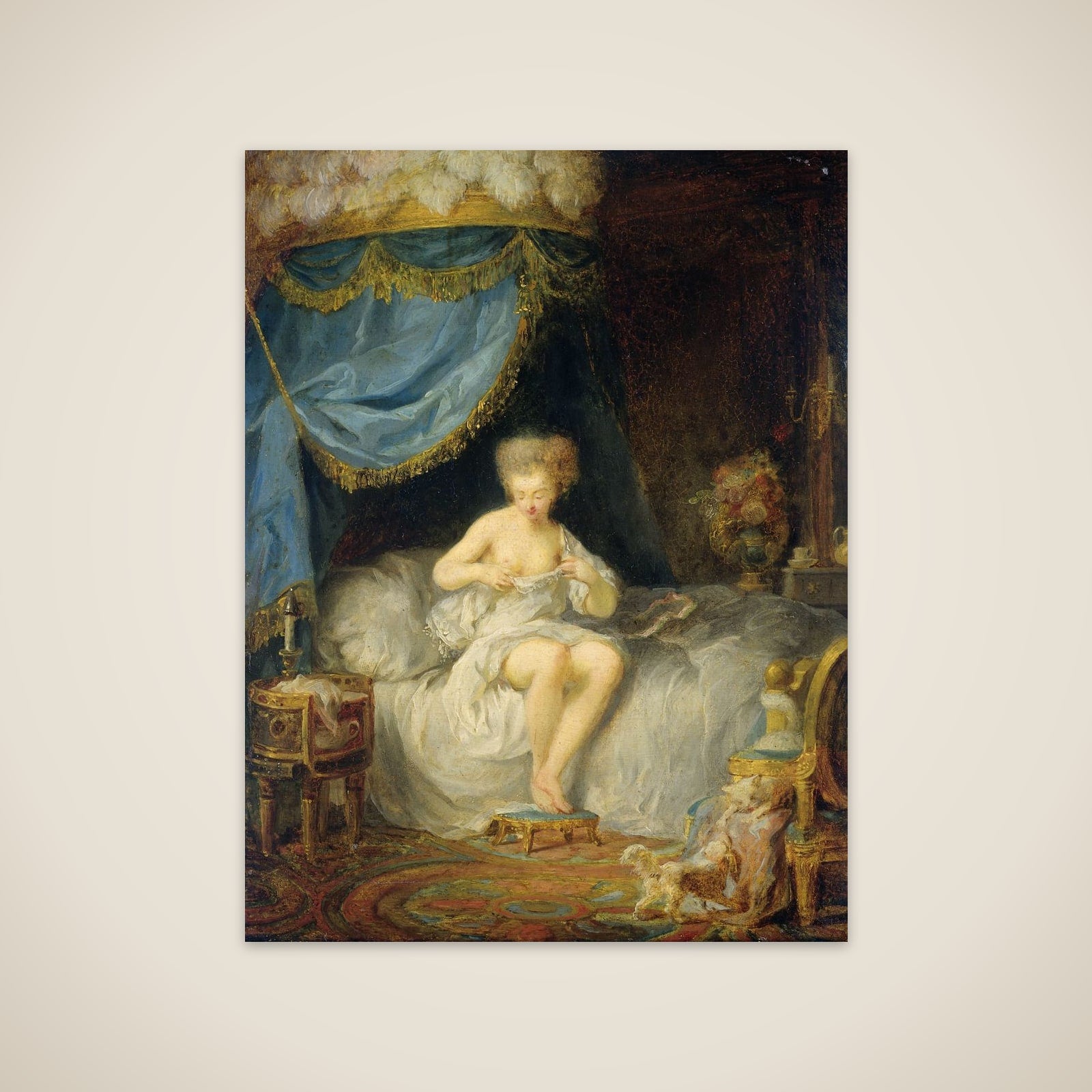 Evening Toilet unframed print
