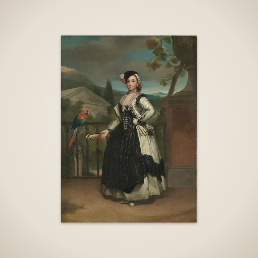 Portrait of Isabel Parreño y Arce, Marquise of Llano unframed print