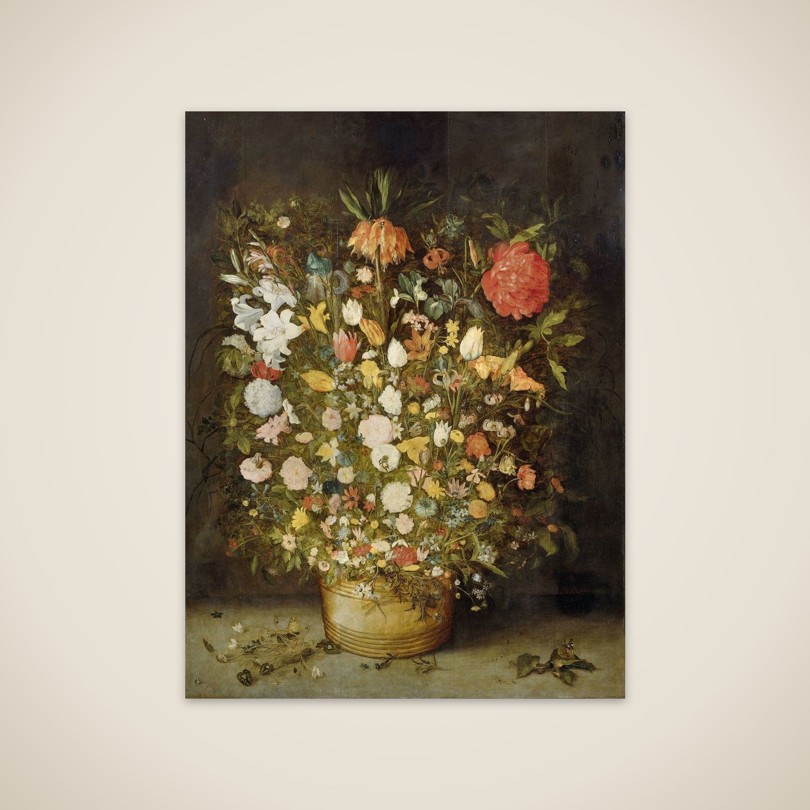 Still Life with Flowers unframed print