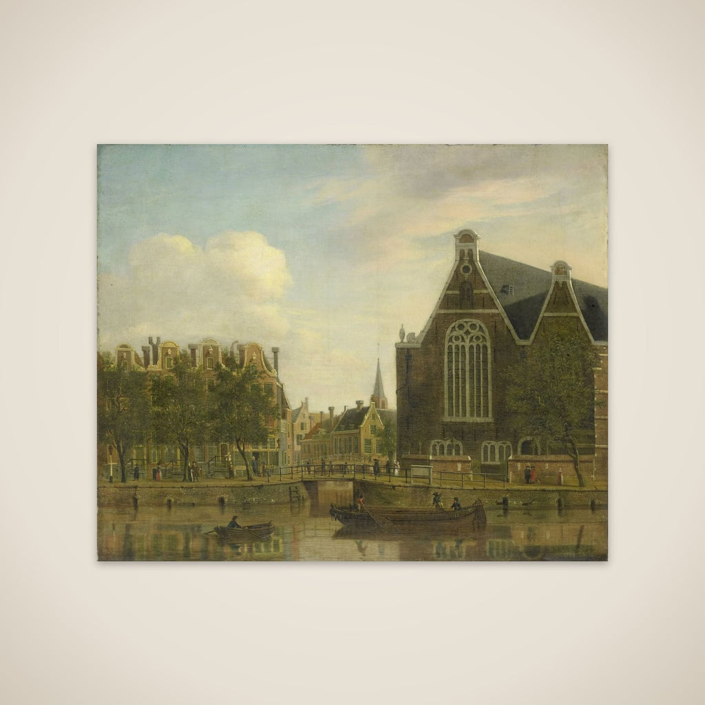 The so-called Boerenverdriet on the Spui, Amsterdam unframed print