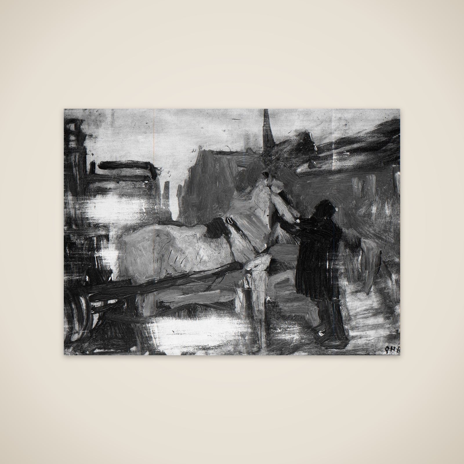 View in Amsterdam unframed print