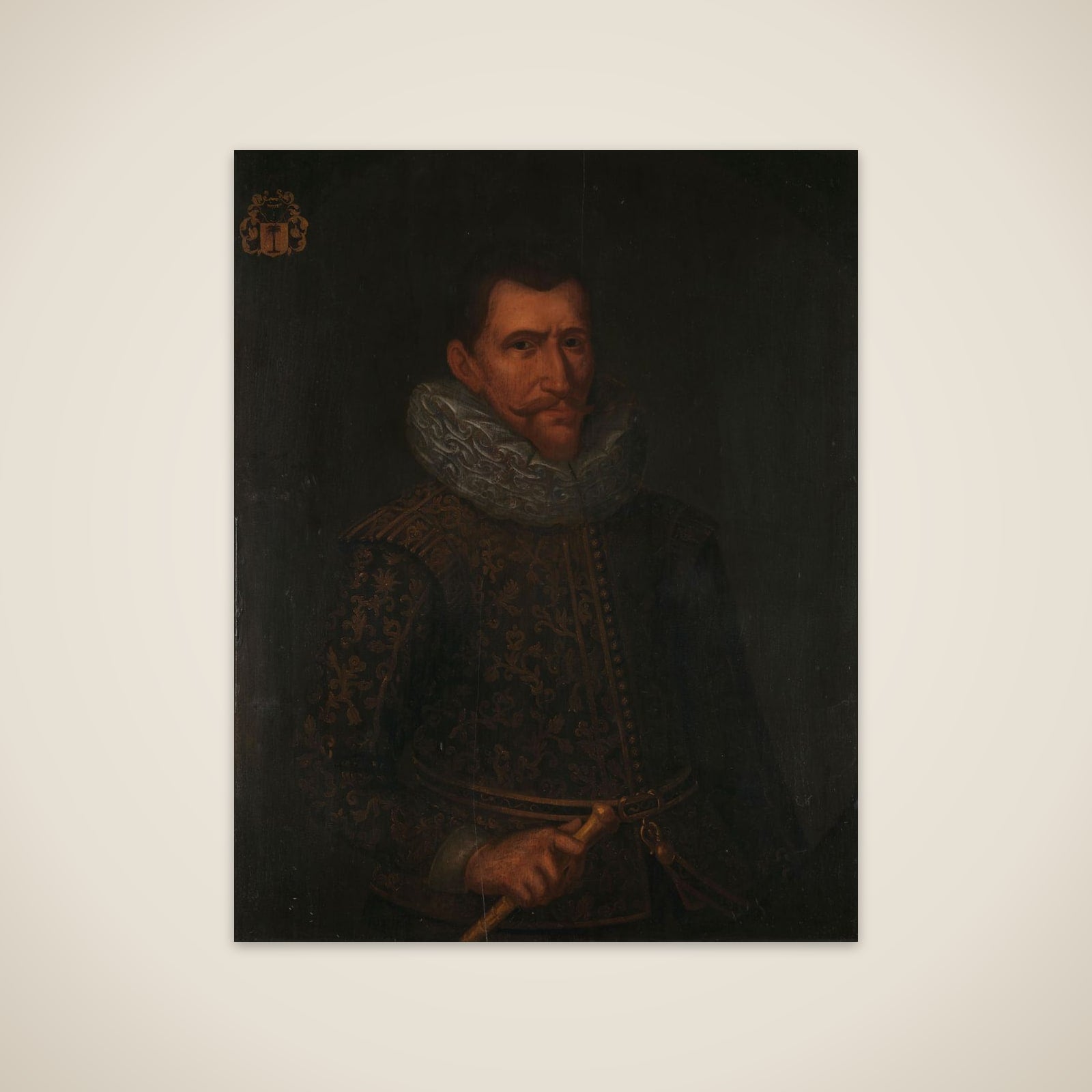 Portrait of Governor-General Jan Pietersz Coen unframed print